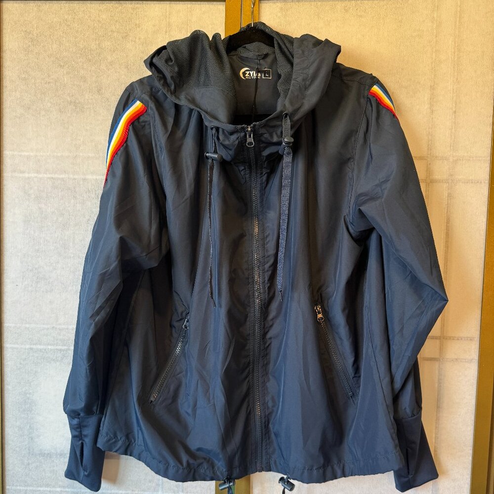 Retro Vibes Rain Jacket - Must-Have Style! - image 1